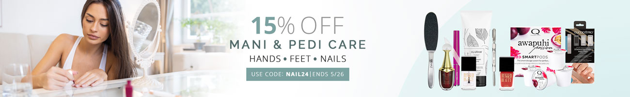 15% Off Hand, Foot & Nail Care - Use Code: NAIL24 | Ends 5/26
